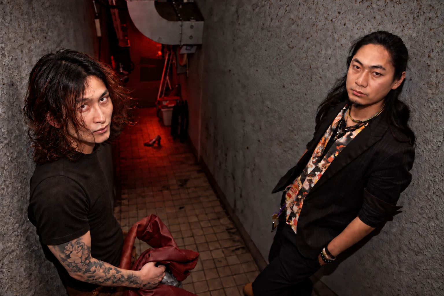 RYOTA and ATSUSHI — Red High-Heel